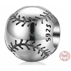 Charm Sterling silver 925 I Love Baseball Texas Rangers ball, bead on bracelet sport Charm Sterling silver 925 I Love Baseball Texas Rangers ball, bead on bracelet sport
