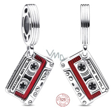 Sterling silver 925 Marvel Guardians of the Galaxy, Cassette tape, bracelet pendant Sterling silver 925 Marvel Guardians of the Galaxy, Cassette tape, bracelet pendant