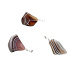 Agate Botswana grey Troml pendant natural stone, brings to life a successful