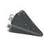 Goldstone blue Avanturine pendulum 2,2 cm, stone of ambition