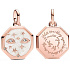 Charm Sterling silver 925 Sparkling eyes - Mini medallion, bracelet pendant symbol