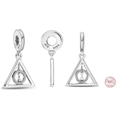 Sterling silver 925 Harry Potter - Deathly Hallows, bracelet pendant