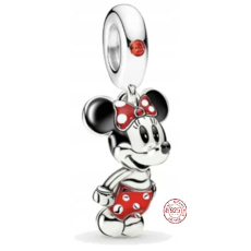 Charm Sterling silver 925 Disney Minnie Mouse, movie bracelet pendant