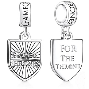 Charm Sterling silver 925 Game of Thrones pendant bracelet, movie