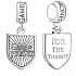 Charm Sterling silver 925 Game of Thrones pendant bracelet, movie