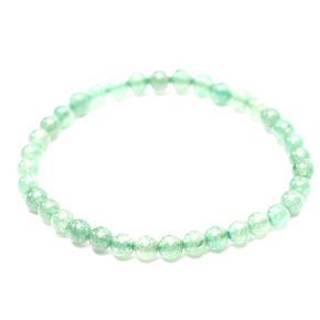 Aventurine bracelet elastic natural stone, ball 4 mm / 15 cm, for children, lucky stone Aventurine bracelet elastic natural stone, ball 4 mm / 15 cm, for children, lucky stone