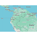 Charm Ekvádor vlajka - houpající se mapa, přívěsek na náramek cestování