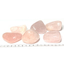 Rose quartz Tumbled natural stone 40 - 100 g, 1 piece, stone of love