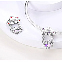 Sterling silver 925 Sister - I will always be your friend, family bracelet pendant