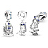 Charm Sterling silver 925 Marvel Star Wars Droid R2-D2, bracelet pendant