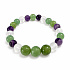Bracelet with a story – I wish you strength and health, natural minerals, 8 mm bead / wrist 14–15 cm