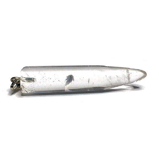 Crystal lucky tooth pendant natural stone 4 cm, stone stones