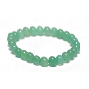 Aventurine green bracelet elastic natural stone, ball 6 mm / 16 - 17 cm, lucky stone Aventurine green bracelet elastic natural stone, ball 6 mm / 16 - 17 cm, lucky stone