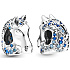 Charm Sterling silver 925 Disney Ice Kingdom, horse Nokk, bead on bracelet movie
