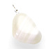 Agate white Troml pendant natural stone M, provides peace and tranquility