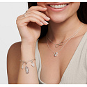 Charm Sterling silver925 Love and Peace - rotating symbol, lobster clasp pendant on love bracelet
