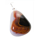 Sardonyx Troml pendant natural stone M, approx. 2,5 cm, stone of luck and life force