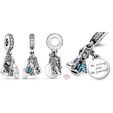 Charm Sterling silver 925 Disney Mulan, movie bracelet pendant