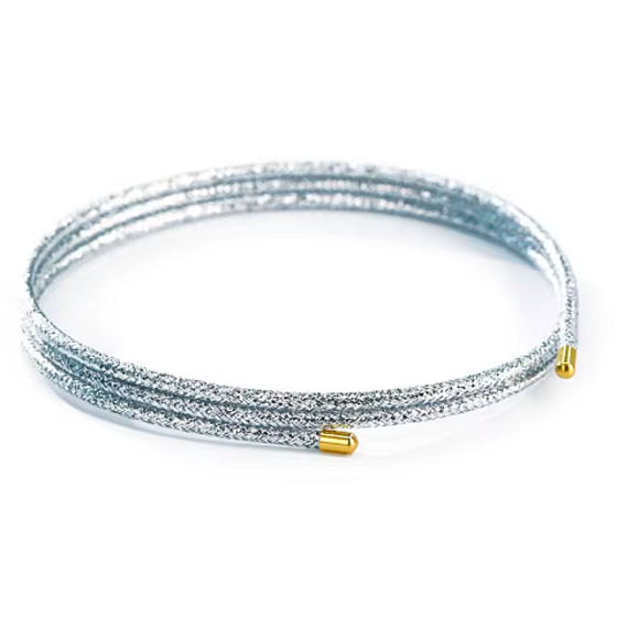The Power of Colors Magnetic Bracelet Variations – Silver | One piece of jewelry, many forms | 51 cm