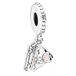 Charm Sterling Silver 925 Festive Cake, Birthday Bracelet Pendant