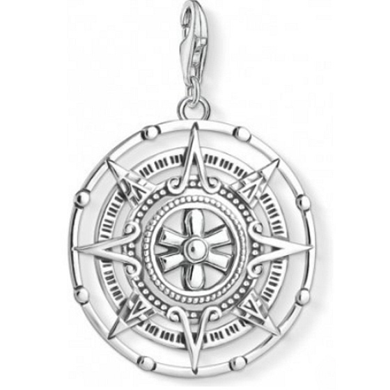 Charm Sterling silver 925 Mayan calendar, lobster clasp pendant on bracelet symbol