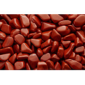Jasper red Tumbled natural stone 1 piece, 2 - 2,5 cm, full care stone