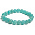 Amazonite bracelet elastic natural stone, ball 9 mm / 16 - 17 cm, stone of hope