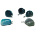 Agate blue-green Trommel pendant natural stone, 2,2-3 cm, 1 piece, symbolizes the element earth