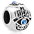 Charm Sterling silver 925 Hand of Fatima, bead on bracelet symbol
