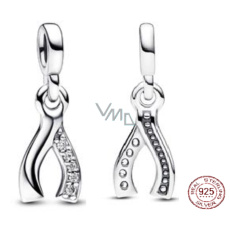 Charm Sterling Silver 925 Bone Greeting Card - Mini Locket, Bracelet Pendant Symbol Charm Sterling Silver 925 Bone Greeting Card - Mini Locket, Bracelet Pendant Symbol