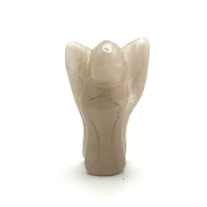 Quartz Angel protector figurine natural stone 3 cm, the most perfect healer