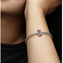 Sterling silver 925 Festive car and Christmas tree, Christmas bracelet bead
