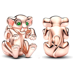 Charm Sterling silver 925 Disney Lion King - Nala rose, bead for bracelet movie