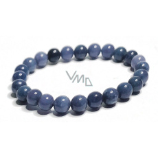 Dumortierite bracelet elastic natural stone, ball 8 mm / 16-17 cm, youth in the heart Dumortierite bracelet elastic natural stone, ball 8 mm / 16-17 cm, youth in the heart