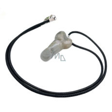 Labradorit Penis amulet pro plodnost, přívěsek přírodní kámen ručně broušený 3 cm, kámen splněných snů Labradorit Penis amulet pro plodnost, přívěsek přírodní kámen ručně broušený 3 cm, kámen splněných snů