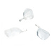 Crystal Tumbler pendant natural stone, 2,2-3 cm, 1 piece, stone of stones