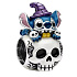 Disney Lilo & Stitch Charm – Halloween Stitch with Skull | bead for movie bracelet