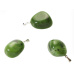 Serpentine (Canadian Jade) Tumbled pendant natural stone, 2,2-3 cm, 1 piece, healers stone