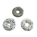 Obsidian flake Donut natural stone 30 mm, rescue stone