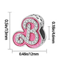 Charm Sterling silver 925 Barbie, bead on bracelet film