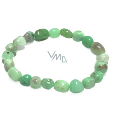 Chrysopras náramek elastický přírodní kámen, troml 8 x 12 mm nepravidelný tvar / 16 - 17 cm, kámen harmonie rodinných vztahů Chrysopras náramek elastický přírodní kámen, troml 8 x 12 mm nepravidelný tvar / 16 - 17 cm, kámen harmonie rodinných vztahů