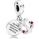 Sterling silver 925 Anchor of love 2in1, love bracelet pendant