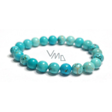 Tyrkenite bracelet elastic natural stone, bead 8 mm / 16-17 cm, stone of young people, looking for a life goal