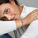 Charm Sterling Silver 925 Planet Earth - the blue planet is home everywhere, so what about on Earth? stopper, clip bead for travel bracelet