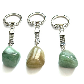 Avanturin Troml pendant natural stone, approx. 10 cm, lucky stone Avanturin Troml pendant natural stone, approx. 10 cm, lucky stone