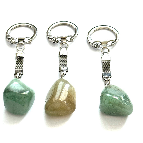Avanturin Troml pendant natural stone, approx. 10 cm, lucky stone