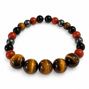 Bracelet with a story – Best Dad, natural minerals, 8 mm bead / wrist 16–15 cm Bracelet with a story – Best Dad, natural minerals, 8 mm bead / wrist 16–15 cm