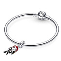 Charm Sterling silver 925 Marvel The Avengers, Black Widow, bracelet pendant