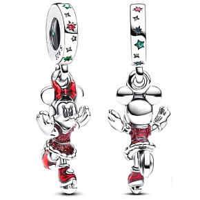 Charm Minnie na bruslích, přívěsek na náramek film Charm Minnie na bruslích, přívěsek na náramek film