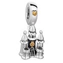 Sterling silver 925 Disney Castle - Life is a fairy tale, bracelet pendant
